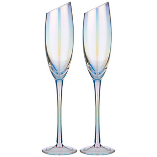Набор из 2-х бокалов для шампанского 'Daisy Rainbow' 180 мл, ...