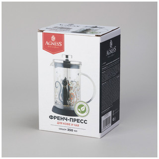 Френч-пресс 'Парижские коты' 350 мл, Agness 2