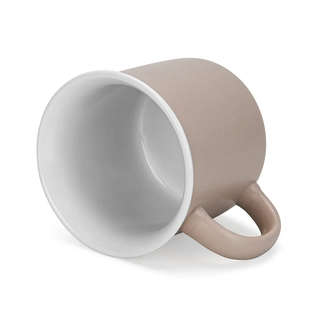 Кружки фарфоровые Fissman, 2 шт. по 380 мл 'Be happy' 2