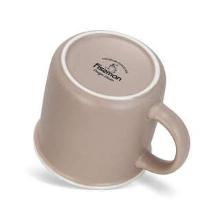 Кружки фарфоровые Fissman, 2 шт. по 380 мл 'Be happy' 3