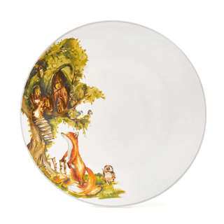 Тарелка фарфоровая 27 см Fissman Forest tales 2