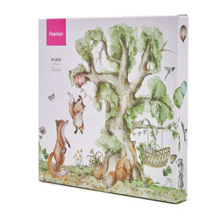 Тарелка фарфоровая 27 см Fissman Forest tales 5