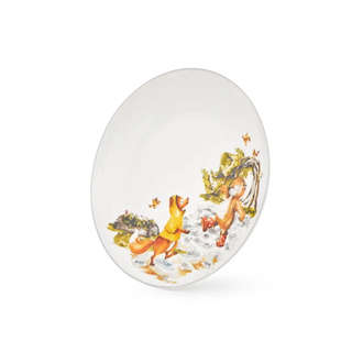 Тарелка фарфоровая 20 см Fissman Forest tales 1