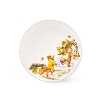 Тарелка фарфоровая 20 см Fissman Forest tales 2