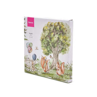 Тарелка фарфоровая 20 см Fissman Forest tales 5