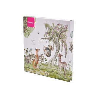 Тарелка фарфоровая 20 см Fissman Forest tales 5