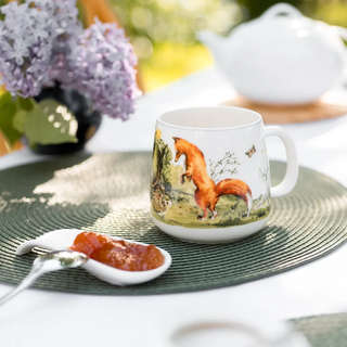 Кружка фарфоровая 450 мл Fissman Forest tales 11