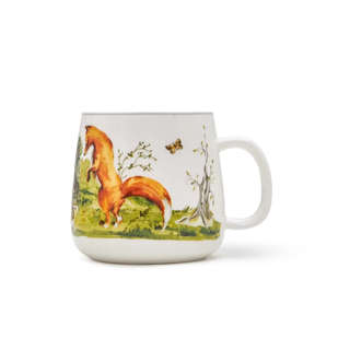 Кружка фарфоровая 450 мл Fissman Forest tales 2