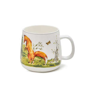 Кружка фарфоровая 450 мл Fissman Forest tales 3