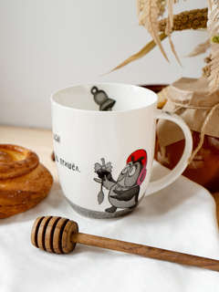 Кружка 'Винни Пух. Сова открывай! Медведь пришел' 420 мл 3