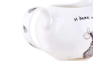 Сливочник 'Ежик в тумане' 430 мл (молочник) 3