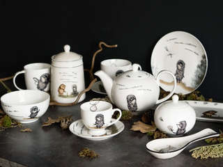 Чайная пара 'Ежик в тумане' 440 мл (вот думаю, сейчас приедешь) 5