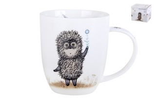 Кружка 'Ежик в тумане' 420 мл, в подарочной упаковке (ежик с ...