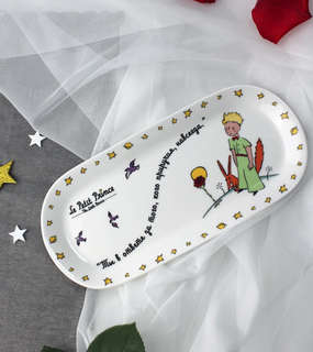 Блюдо сервировочное овальное 'Маленький принц' 25х11,5 см, фарфор 6