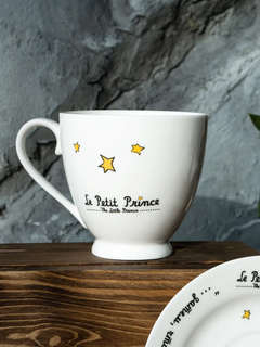 Чайная пара 'Маленький принц' 440 мл, фарфор (звезды светятся) 10