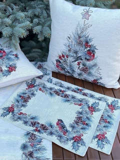 Комплект из 2-х салфеток 'Снегири' 30х45 см, гобелен, Le Gobelin 4