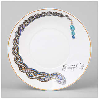 Чайная пара 'Beautiful Life' (символ года 2025, синий) 300 мл, Lefard 4