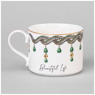 Чайная пара 'Beautiful Life' (символ года 2025, зеленый) 300 мл, Lefard 5