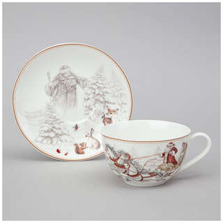 Чайная пара 'Морозко' (тройка) 300 мл, Lefard 3