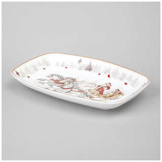 Блюдо 'Морозко' прямоугольное, 26х16 см, Lefаrd 3