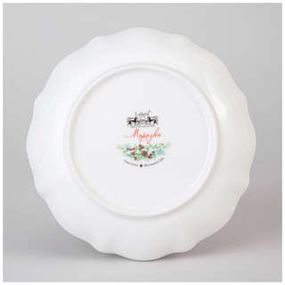 Блюдо 'Морозко' (снегири) 16 см, Lefard 4