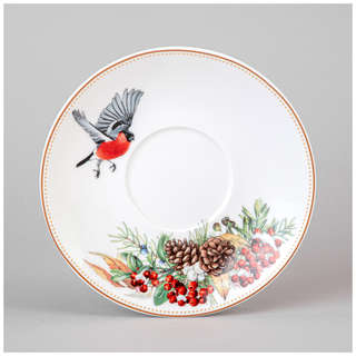 Чайная пара 'Морозко' (снегири) 300 мл, Lefard 5