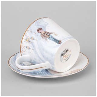 Чайная пара 'Снежная королева' (Герда) 300 мл, Lefard 6