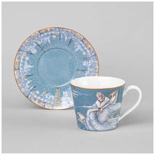 Чайная пара 'Снежная королева' 300 мл, Lefard 3