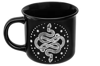 Кружка 'Созвездие змеи' 400 мл, черная 4