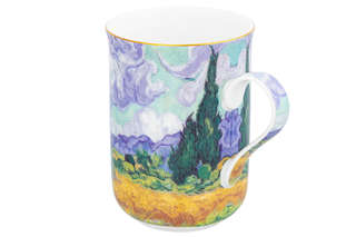 Кружка 'Пшеничное поле с кипарисами' (Ван Гог) 350 мл, ElanGallery 4