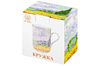 Кружка 'Пшеничное поле с кипарисами' (Ван Гог) 350 мл, ElanGallery 8