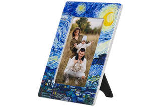 Фоторамка 'Звездная ночь' (Ван Гог) 20.5х18.5 см, фарфор