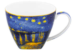 Чашка с блюдцем для десерта 'Звездная ночь над Роной' 250 мл 5