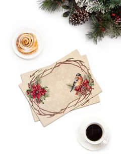 Комплект из 2-х салфеток 'Вестники зимы' 31х42 см, гобелен, L...