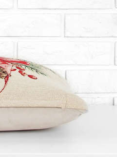 Наволочка 'Вестники зимы, Снегирь' 45х45 см, гобелен, золото, Le Gobelin 5