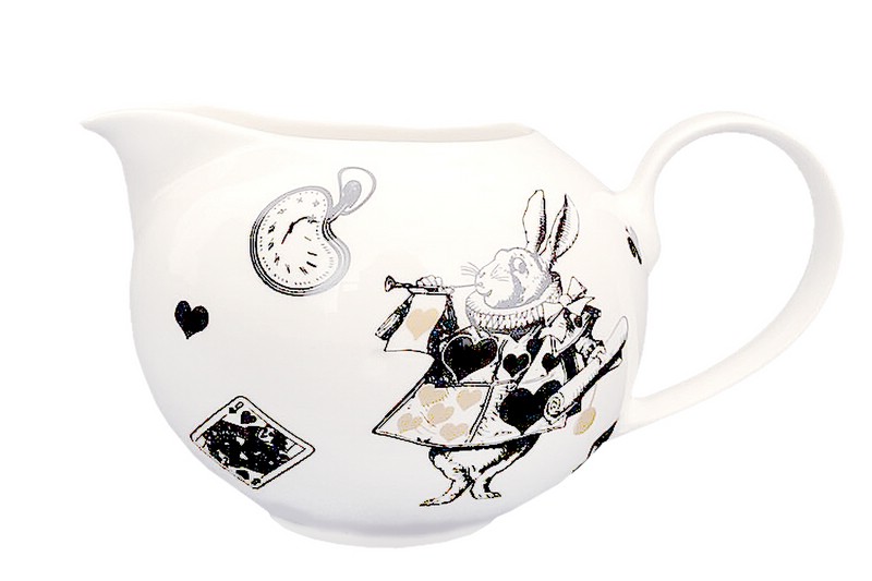 Сливочник 'Безумное чаепитие' 430 мл, фарфор