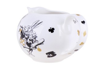 Сливочник 'Безумное чаепитие' 430 мл, фарфор 3