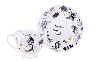 Пара кофейная 'Безумное чаепитие' 240 мл 4