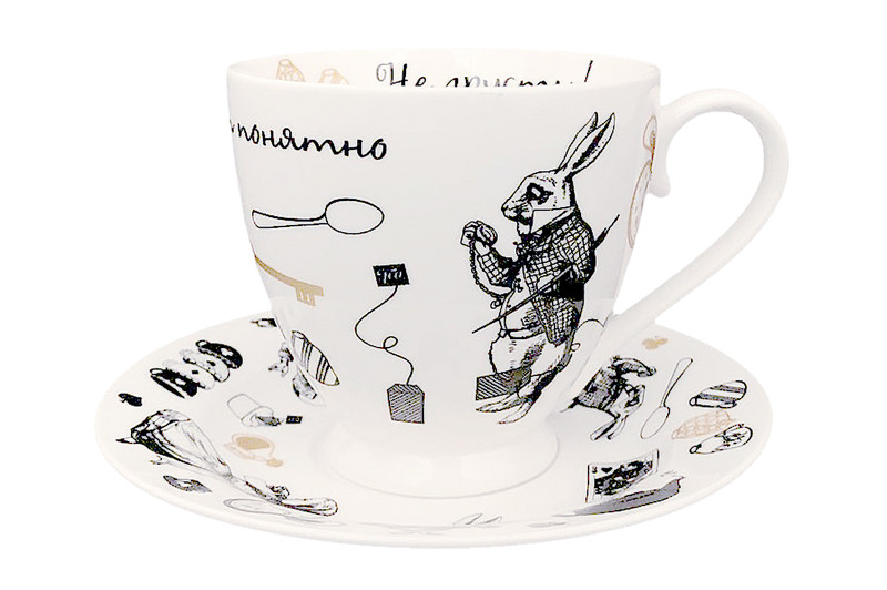 Пара чайная 'Безумное чаепитие' 440 мл