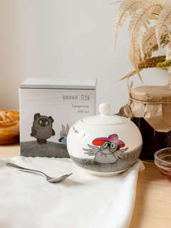 Сахарница 'Винни Пух' 490 мл, фарфор 8