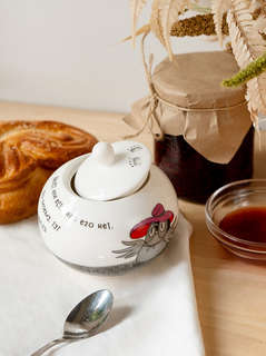 Сахарница 'Винни Пух' 490 мл, фарфор 11