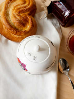 Сахарница 'Винни Пух' 490 мл, фарфор 12