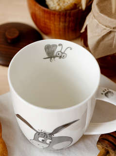 Кружка 'Винни Пух. До пятницы я совершенно свободен!' 420 мл, фарфор 6