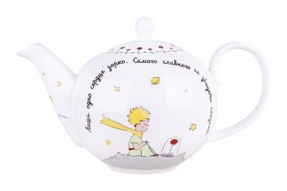 Чайник 'Маленький принц' 1200 мл, фарфор