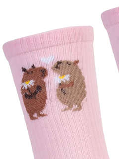 Носки 'Парочка капибар', размер 35-39 5