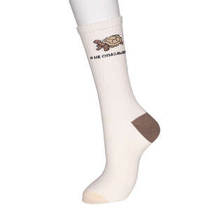 Носки 'Черепаха', беж-корица, разм.35-39, артикул KW009-001172 3