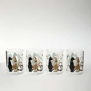 Набор из 4-х стаканов 'Парижские коты' 360 мл, Agness 2