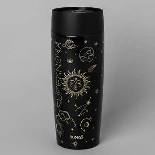 Термокружка Supernova Black, 360 мл, Agness