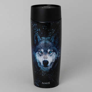 Термокружка Волк, 360 мл, Agness