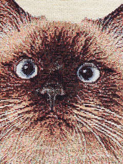 Наволочка декоративная 'Кошки, Перс' 45х45 см, гобелен, Le Gobelin 3